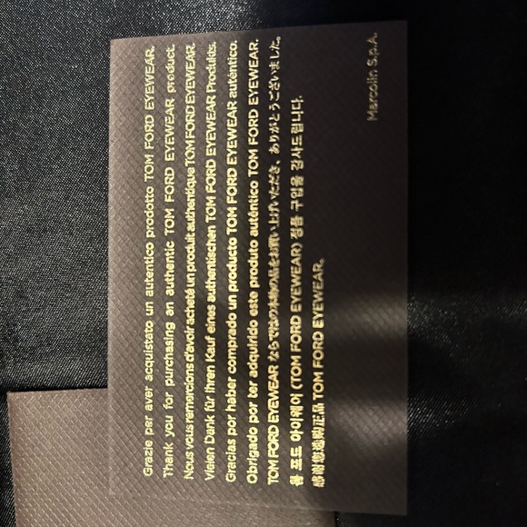 Tom Ford Black glasses - Picture 4 of 5